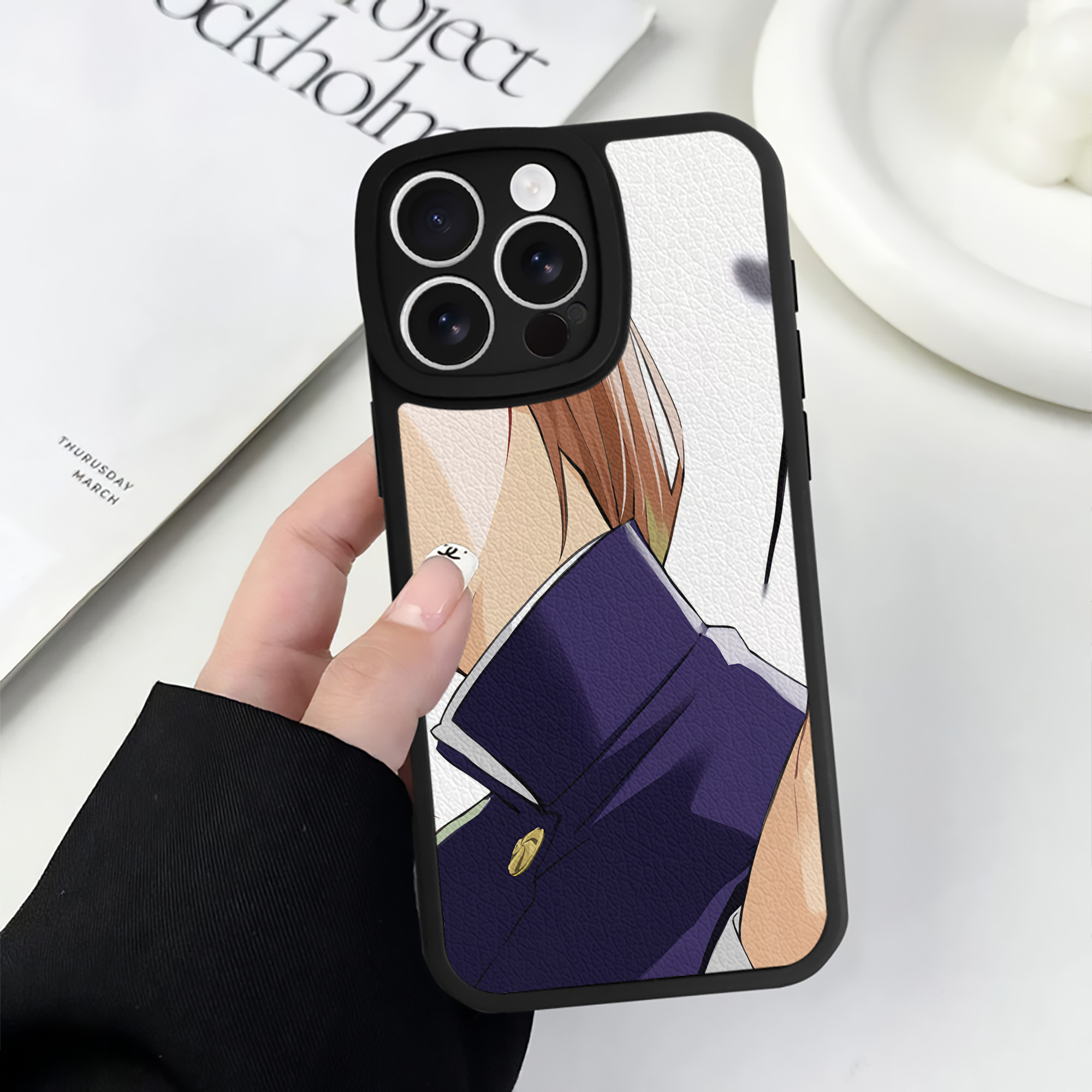 （画像用） SPY×FAMILY间谍家家酒 【iPhone 16シリーズ対応】シリコンスマホケース（レザー調） 材質：シリコン